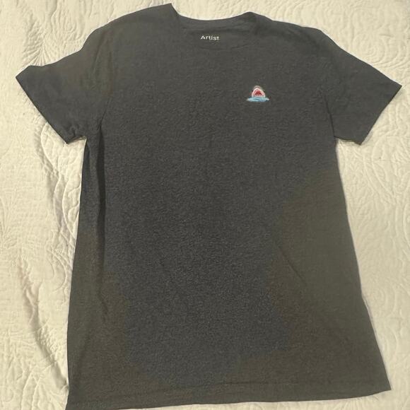 Artist Union Shark T-Shirt Sz. S - Picture 2 of 4